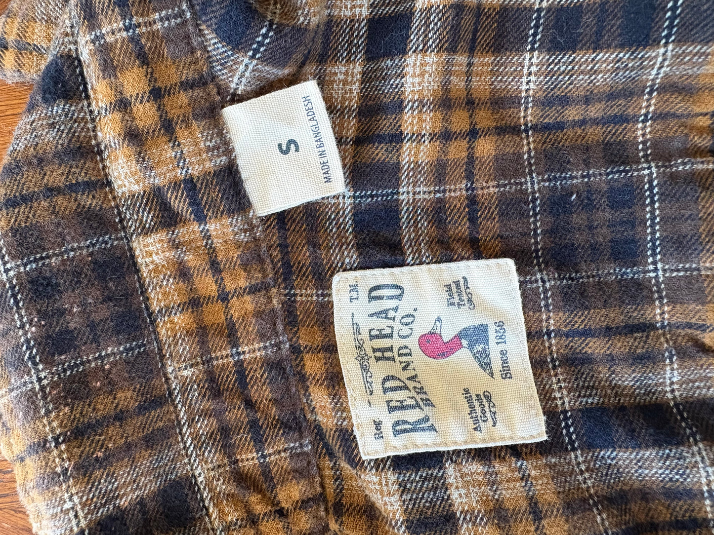 Small Acid Wash Vintage Flannel