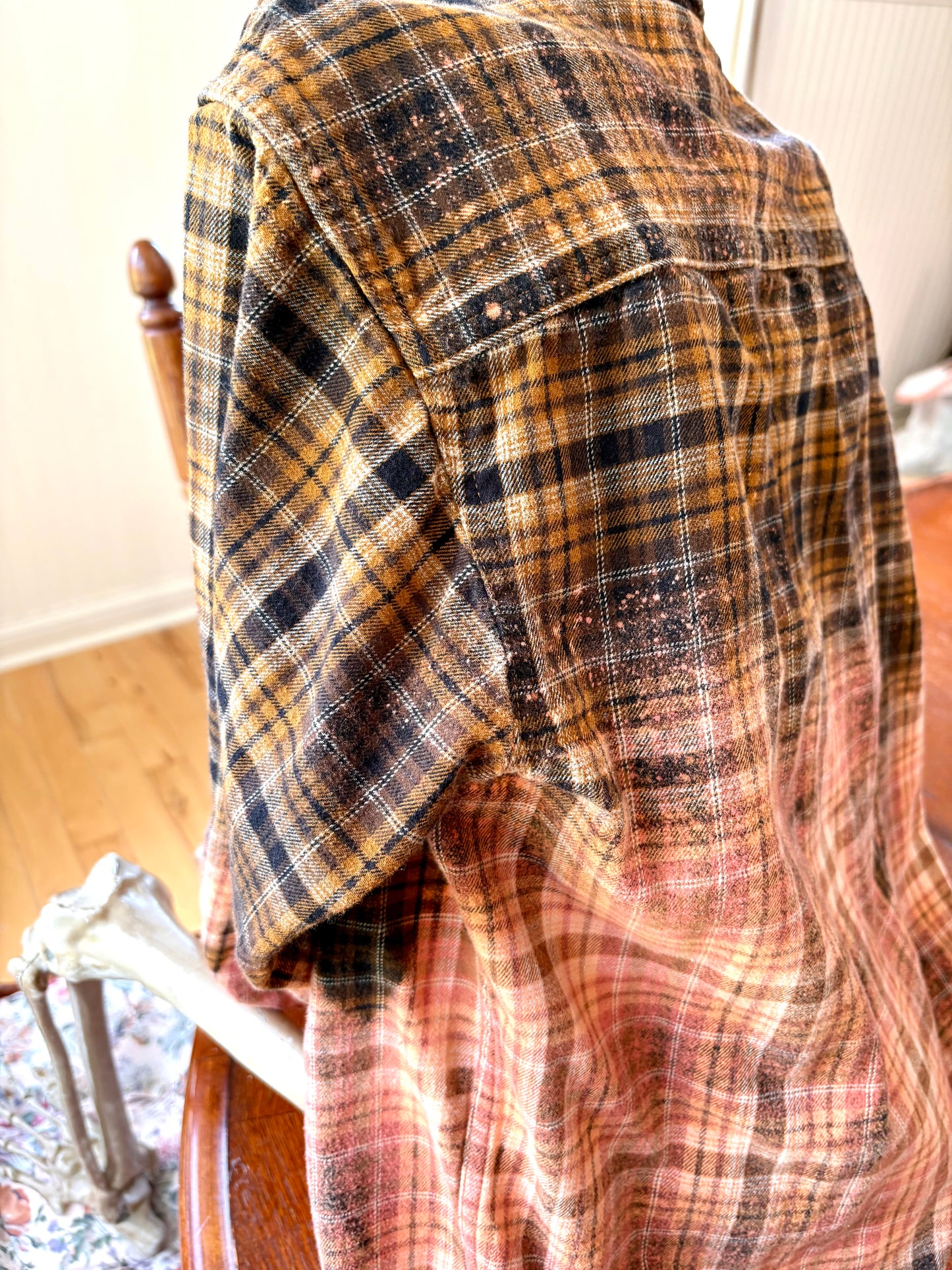 Small Acid Wash Vintage Flannel
