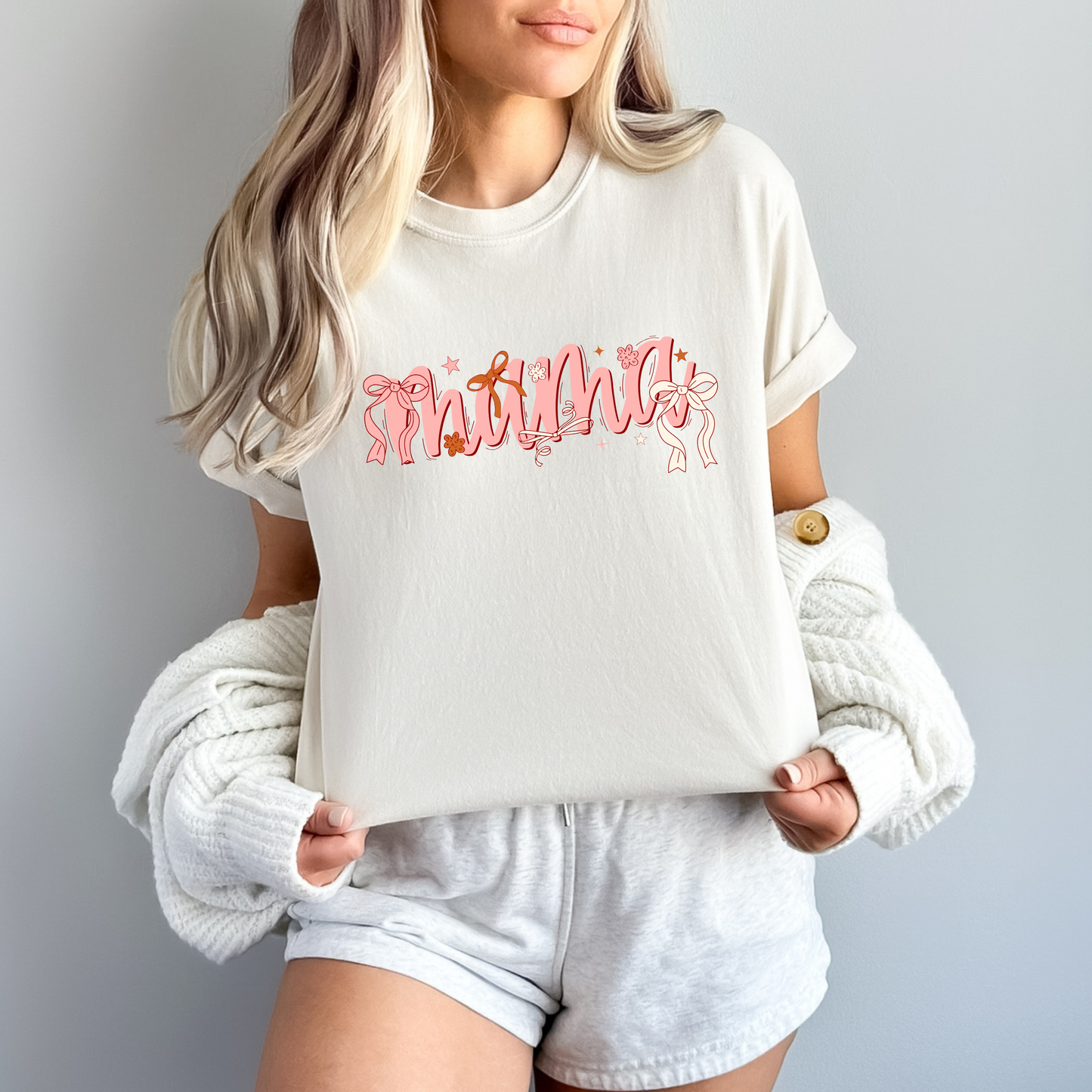 Coquette Girly Mama Tee