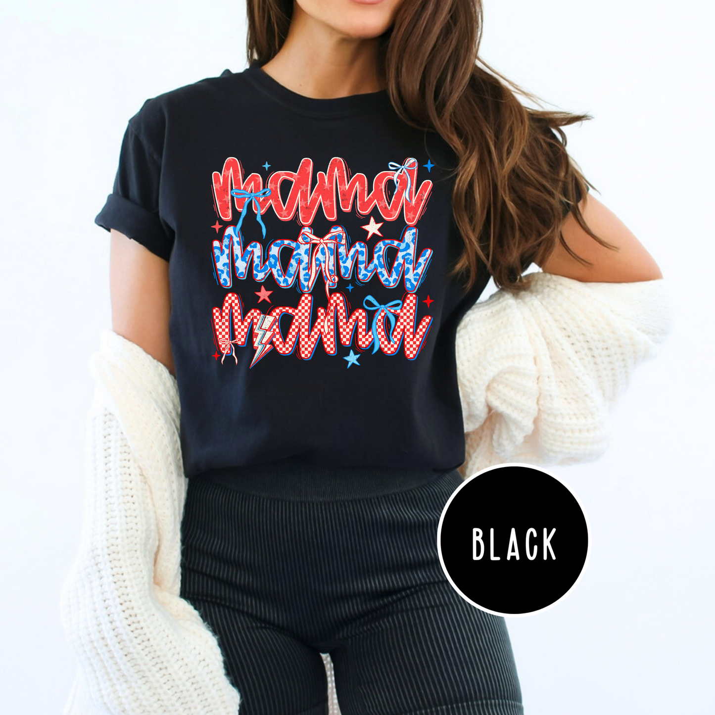 RWB Mama (Matching Mommy&Me) Graphic Tee
