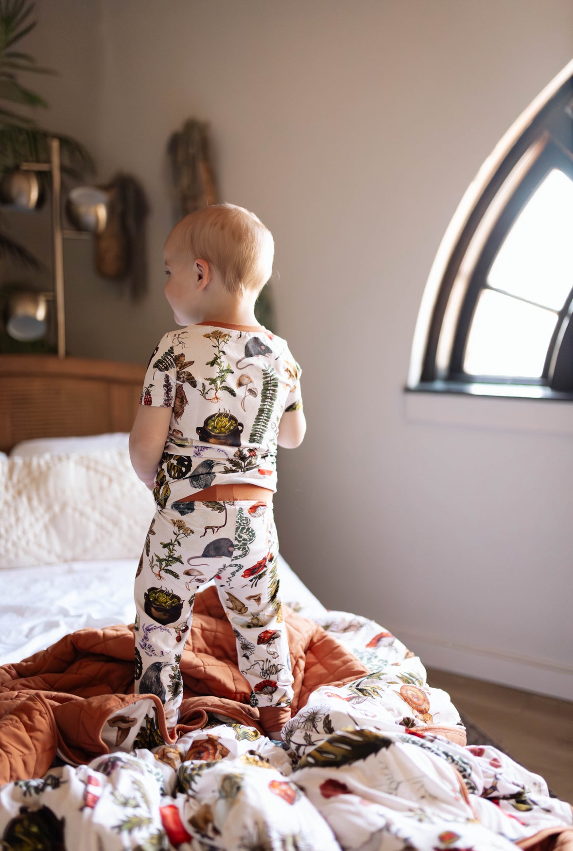 The Witch’s Greenhouse Short Sleeve Pj Set