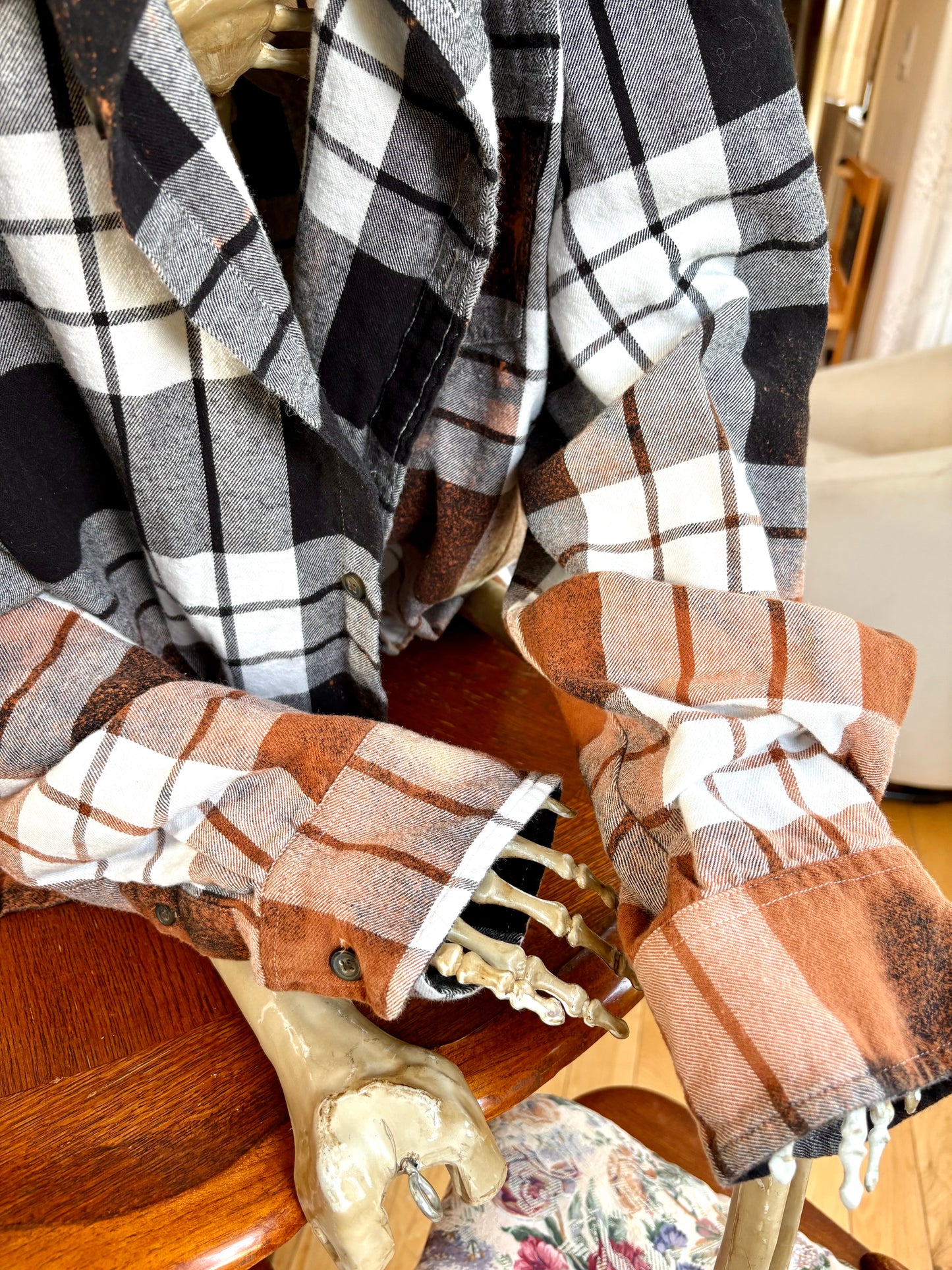 XXL Vintage Acid Wash Flannel