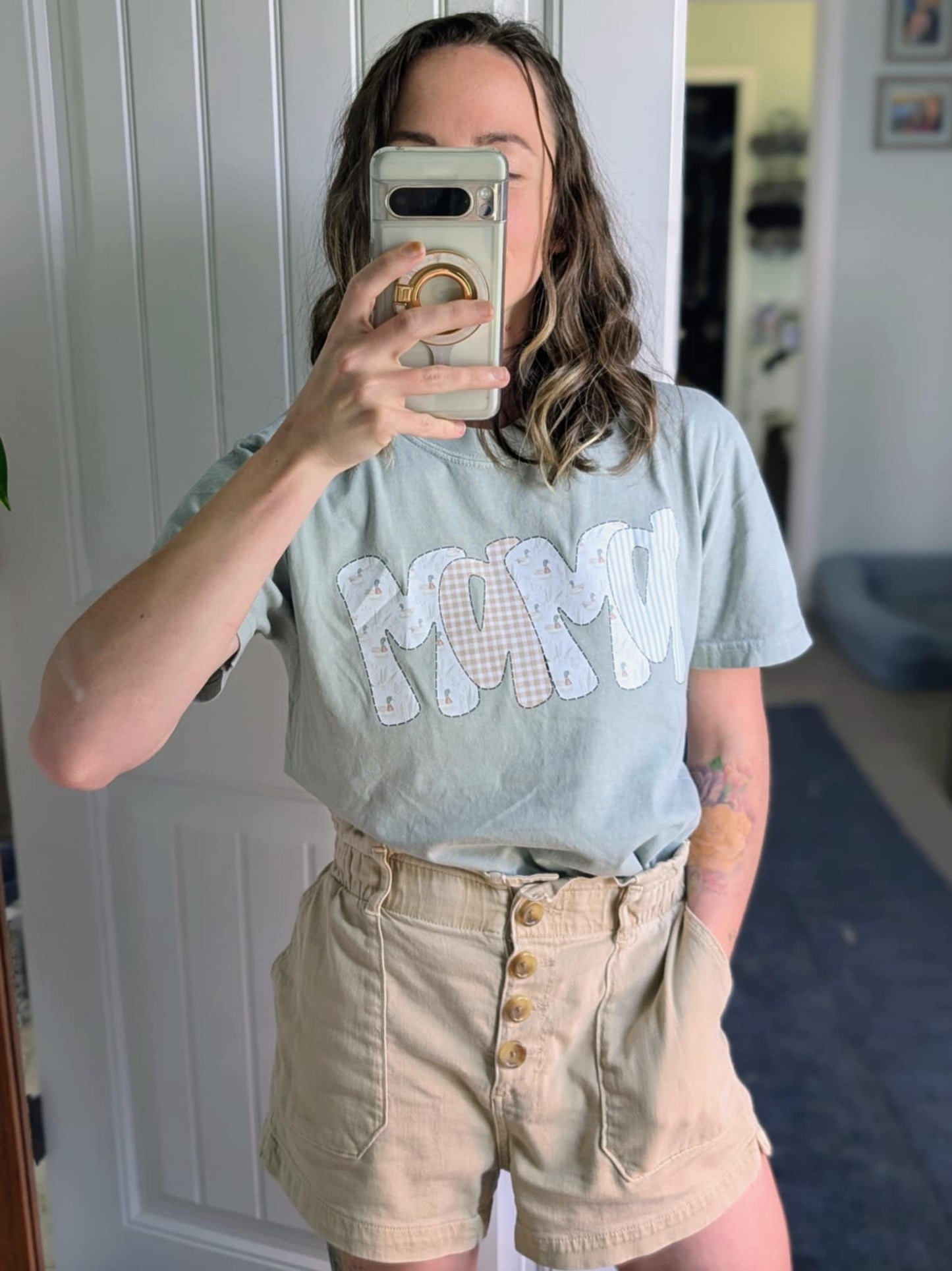 Vintage Duck Mama Cotton Tee