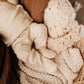 Sweet Cream Organic Waffle Knit Two Piece Infant Lounge
