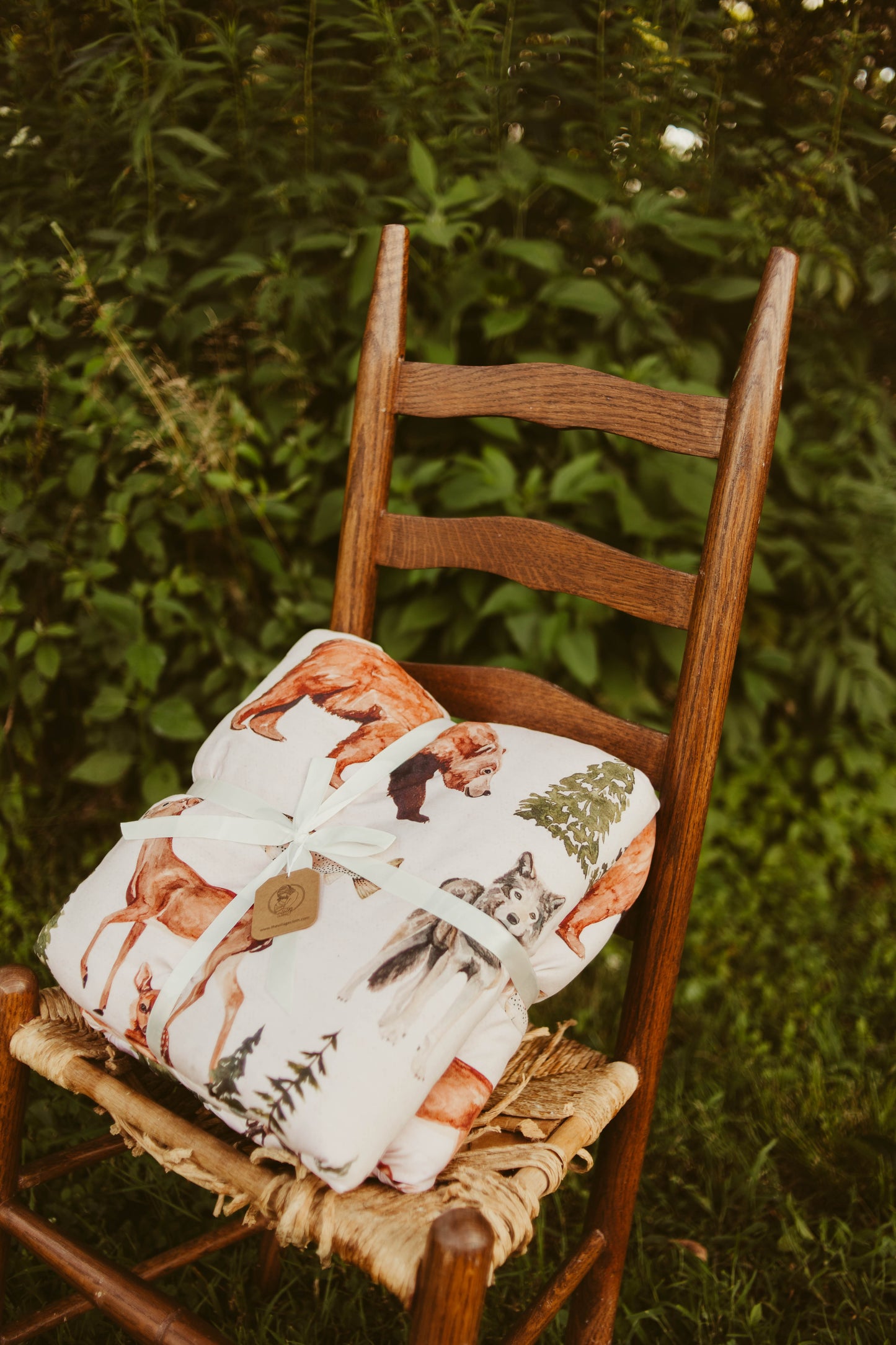 Grandpa’s Cabin Quilted Bamboo Blanket
