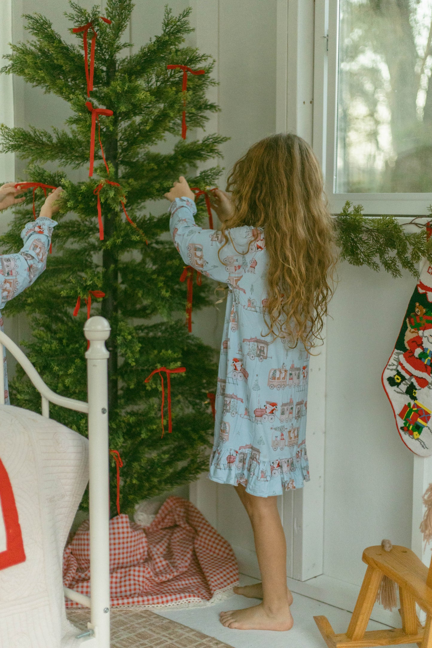 The Village Express Christmas Eve Day Gown