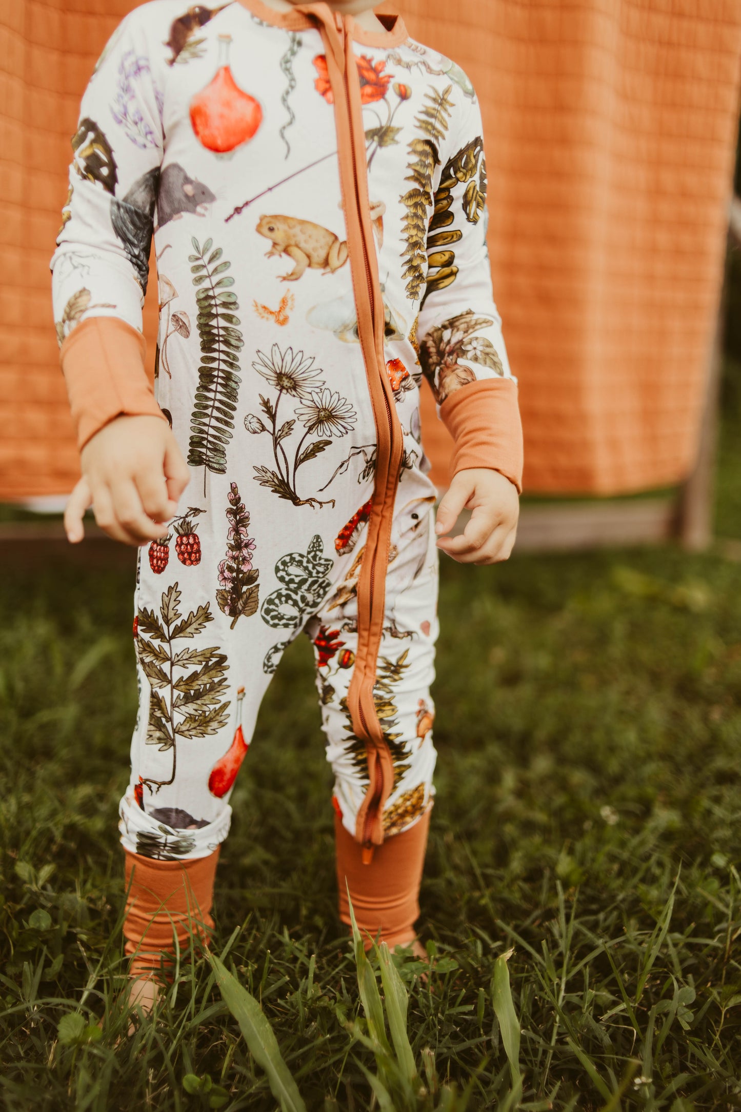 The Witch’s Greenhouse Convertible Zipper Romper
