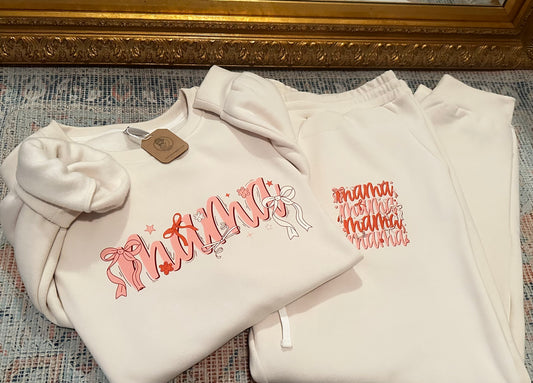 Mama Coquette Fleece Lounge Sets