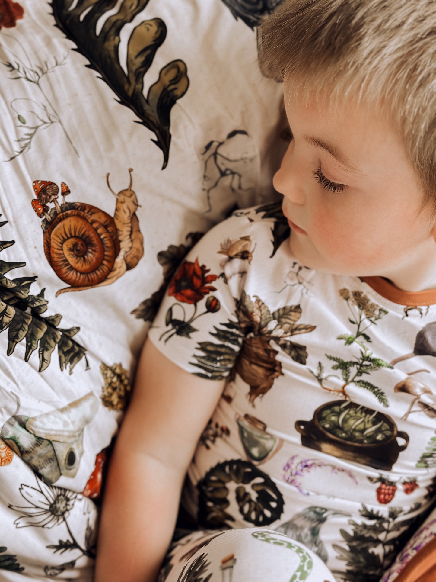 The Witch’s Greenhouse Short Sleeve Pj Set