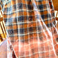 Large Vintage Acid Wash Flannel