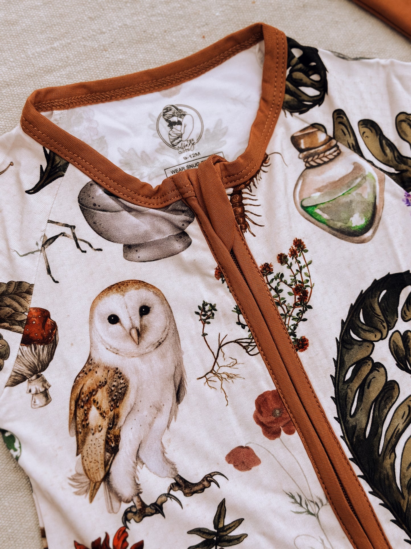 The Witch’s Greenhouse Convertible Zipper Romper