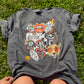 Western Collage Vintage Cotton Graphic Tee