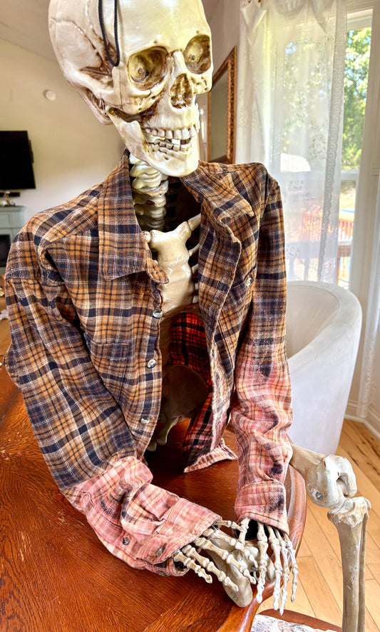 Small Acid Wash Vintage Flannel
