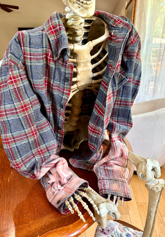 Medium Vintage Acid Wash Flannel