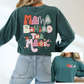 Mama Behind The Magic Long Sleeve Graphic Tee