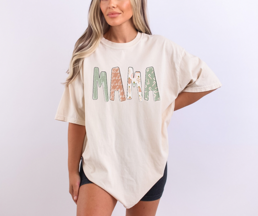 Mama Christmas Graphic Tee