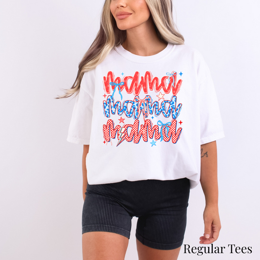 RWB Mama (Matching Mommy&Me) Graphic Tee