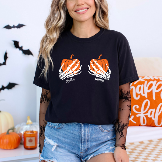 Gotta Pump Cotton Graphic Tee